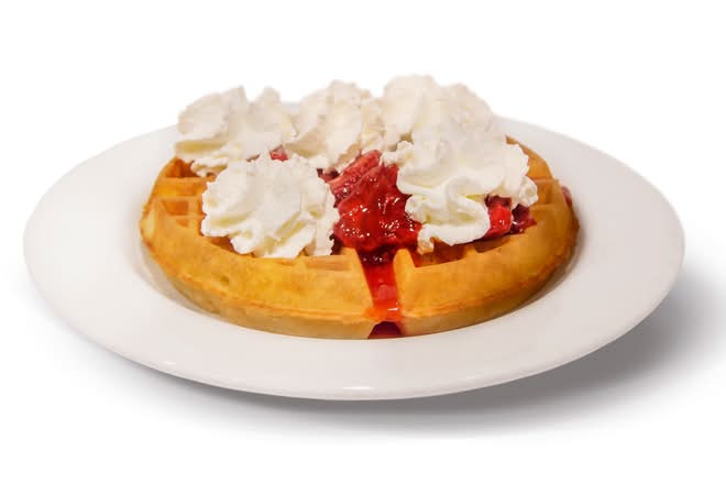 Strawberry Waffles Supreme