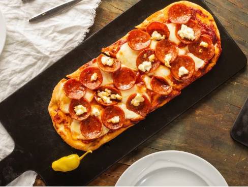Pepperoni Flatbread Pizza