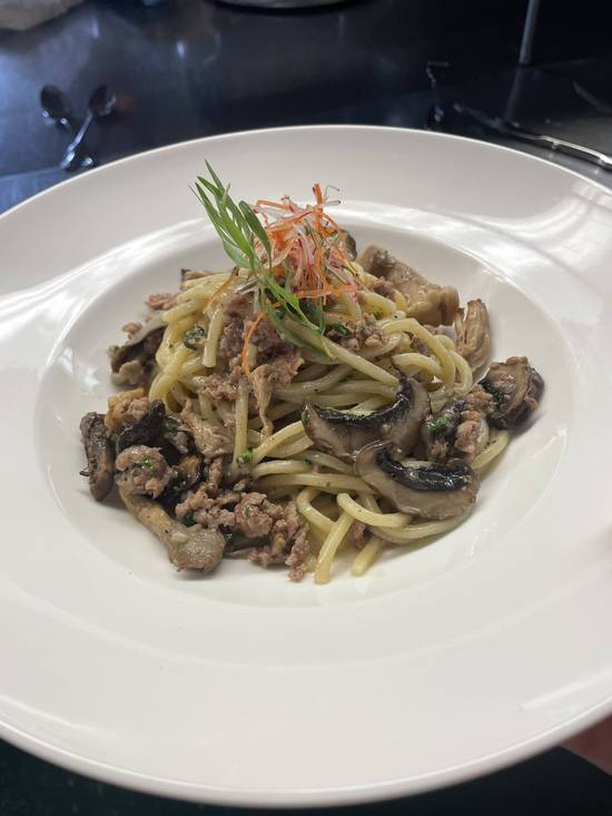 Strangozzi con Funghi