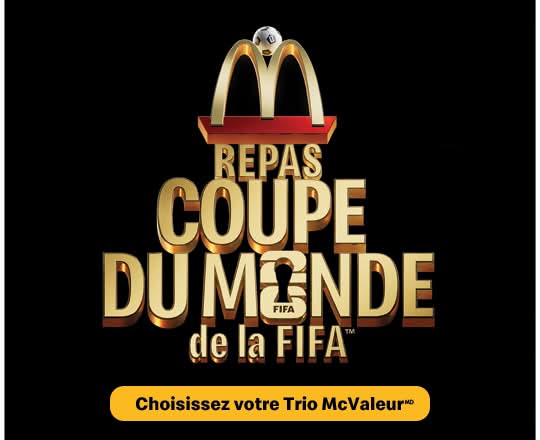 Repas Coupe du Monde de la FIFA - Trios McValeur [621.0 Cal]