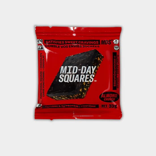 MID-DAY SQUARES – ALMOND CRUNCH
