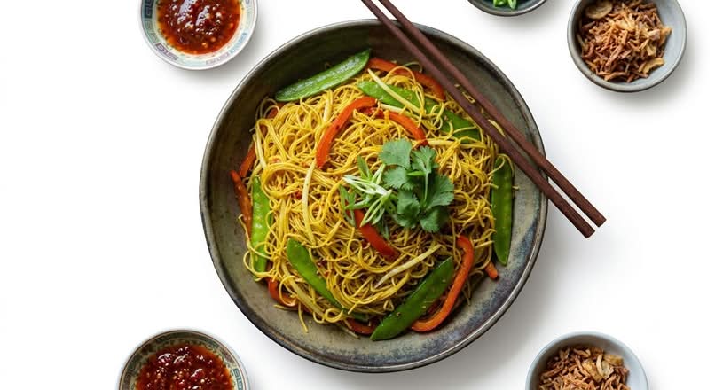 Singapore Rice Noodles