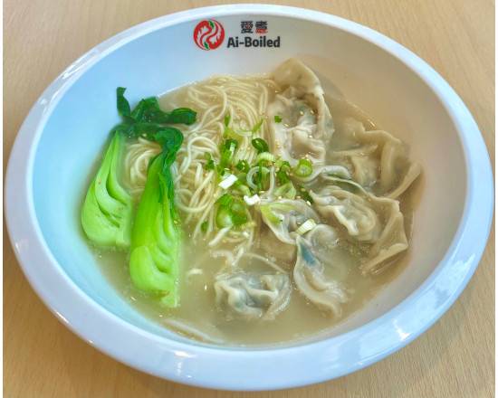 Ai-Boiled Shrimp and Pork Wonton Noodle