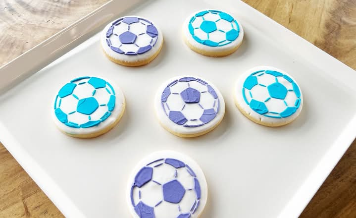 Icing Cookie - Soccer Ball