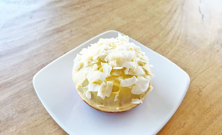 Mango Passionfruit Filled Donut