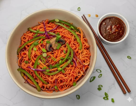 Veg Schezwan Noodles