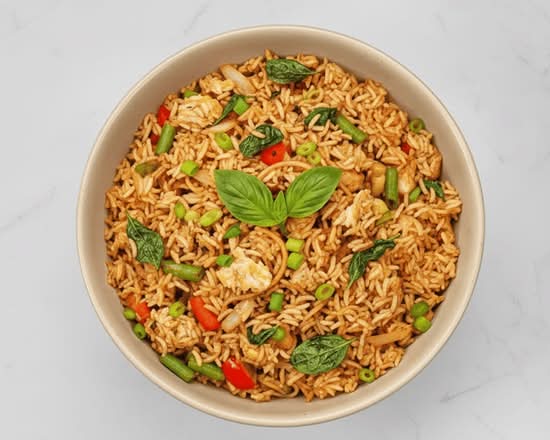Basil Chicken Rice