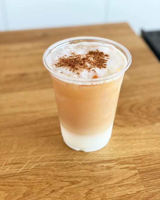 Iced English Breakfast Tea Latte