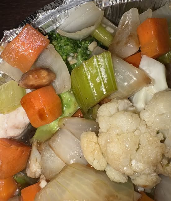 Chicken Vegetable & Almonds, Sweet & Sour Chicken Balls, Chicken Fried Rice