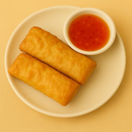 17. Rouleaux aux œufs au poulet / Egg Rolls with Chicken (2) 蛋卷2