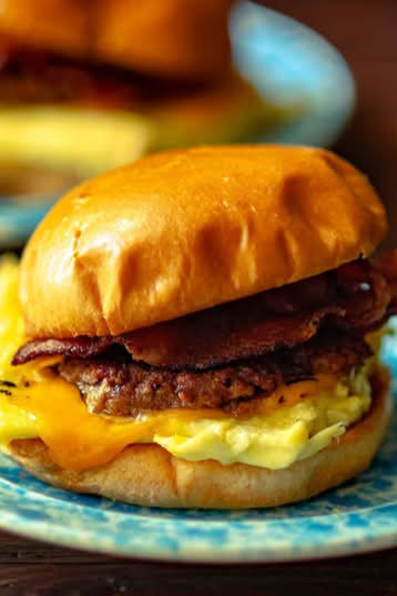 Egg & Cheese with Bacon, Ham, or Sausage