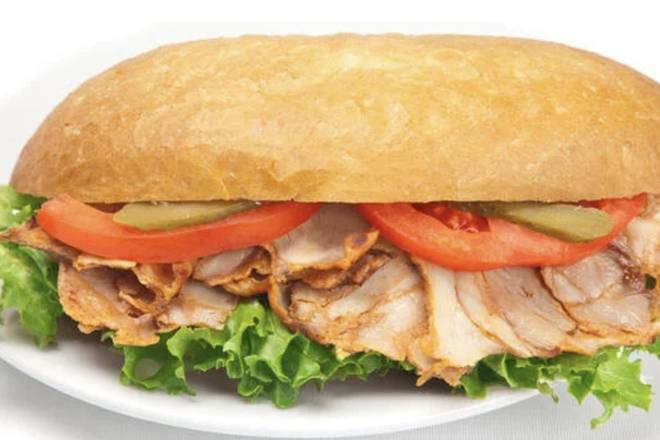 Sandwich Doner Sous Marin Poulet / Chicken Submarine Doner Sandwich