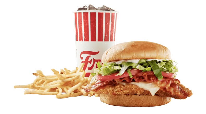 Crispy Chicken Club Sandwich Combo