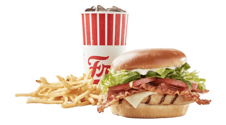 Grilled Chicken Club Sandwich Combo