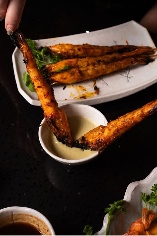 Grilled Prawns | tôm nướng
