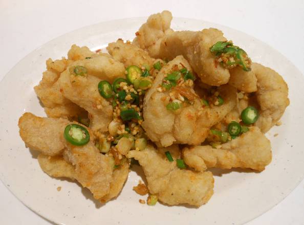 15A. Deep-Fried Fish Sliced with Spicy Rock Salt & Serrano Pepper 椒鹽炸魚柳