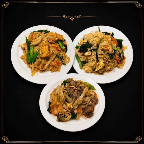 Stir Fry Thick Noodle (choice of your protein)