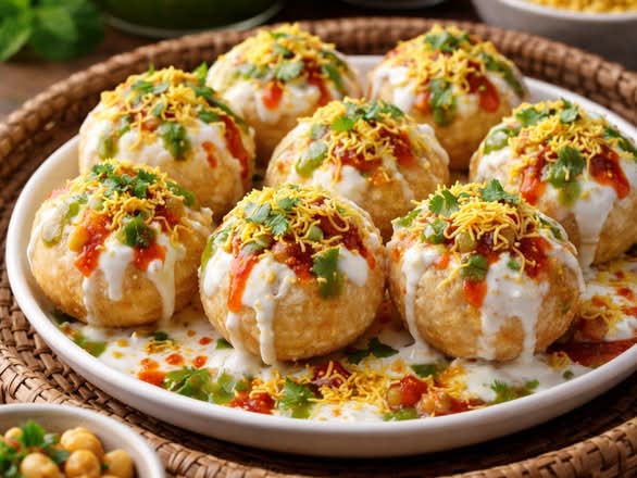 Dahi Puri (8 pcs)