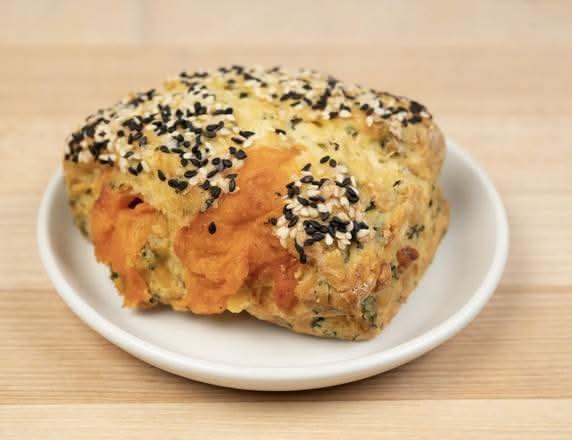 Kale Cheddar Sourdough Scone