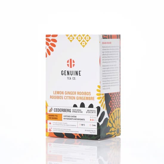Genuine Lemon Ginger Rooibos Tea