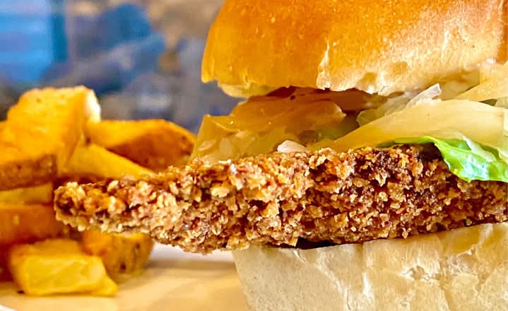 Chicken Schnitzel Burger