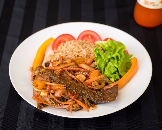 Brown Stew Fish