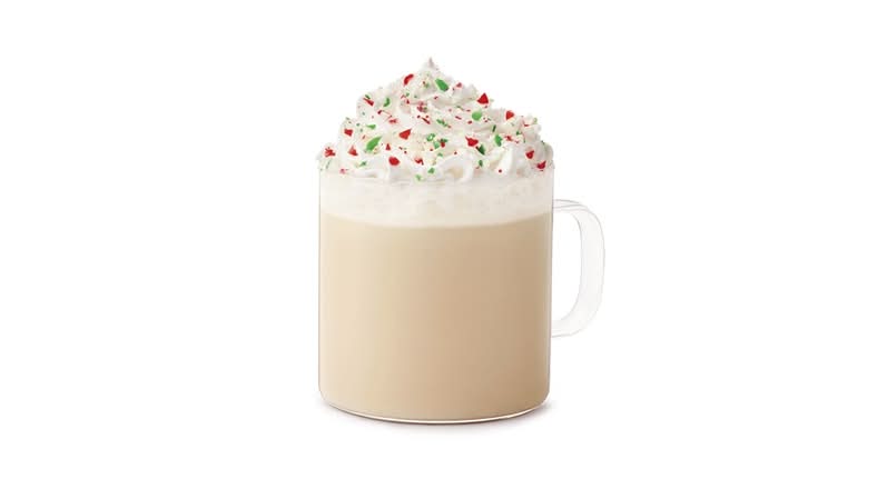 Candy Cane White Hot Chocolate
