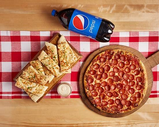 Famiglia Garlic Fingers and Pizza Deal - Serves 2-4