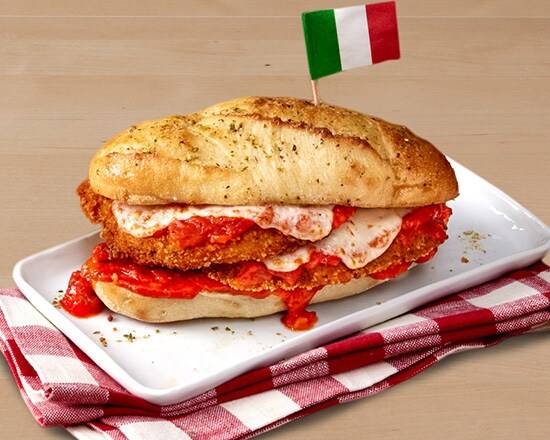Chicken Parm Hero Sandwich