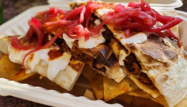 Pollo Asado Quesadilla