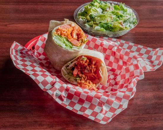 Buffalo Chicken Wrap with Ranch