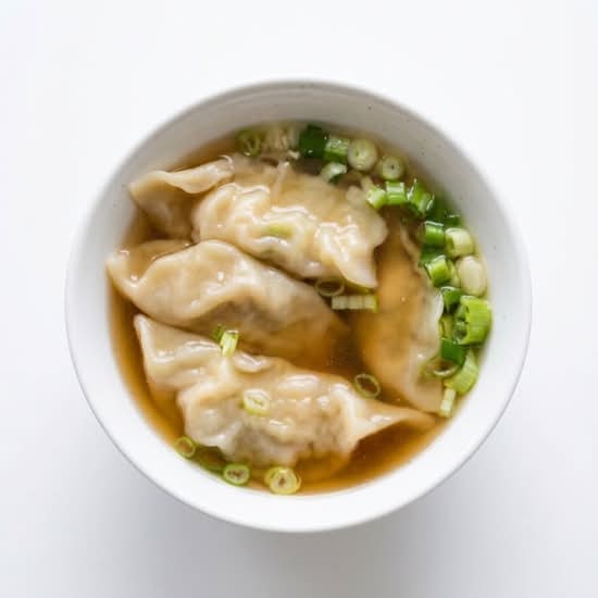 Dumplings Soup (4 pcs)