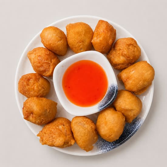 12 pcs Chicken Balls, Sweet Sour Sauce