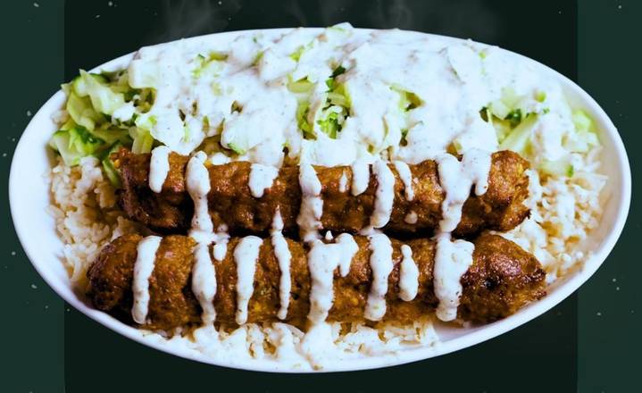 Kabab On Rice(Chicken/Beef)