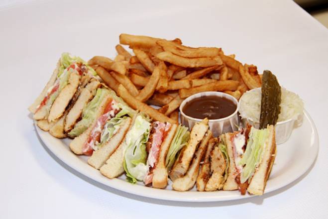 Assiette club sandwich / Club Sandwich Plate