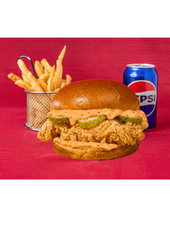 Home-style Fried Chicken Sandwich Meal