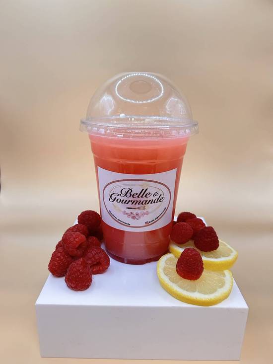 Citronnade à la framboise