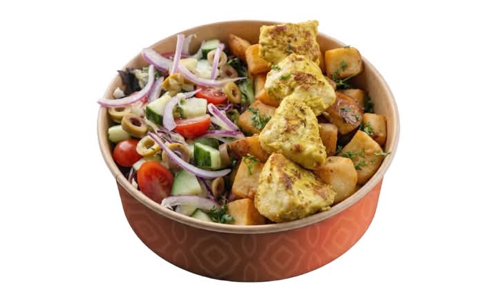 Bol Au Poulet Au Citrons Confits / Chicken Bowl with Preserved Lemons