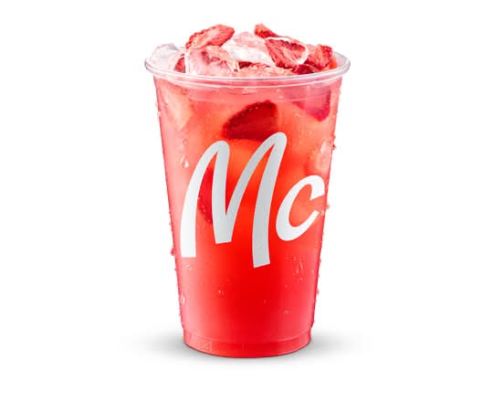 Splash fraîcheur fraise-melon d'eau, format moyen [160.0 Cal]