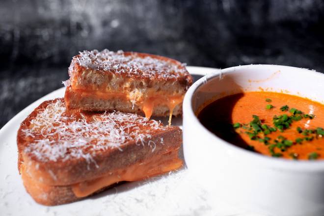 Grilled Cheese & Tomato Soup