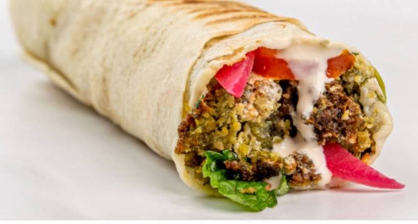 Falafel Wrap ( Saj )
