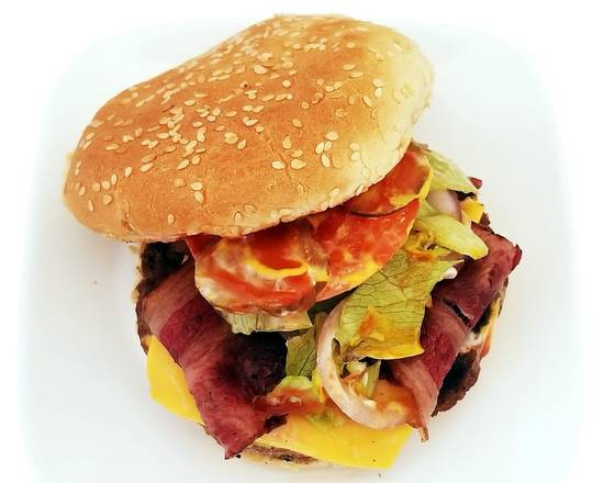 Beef Bacon Cheeseburger