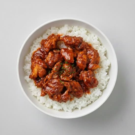 K- Spicy Chicken Rice Bowl