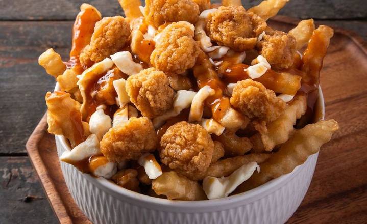 POUTINE POULET POP CORN JUMBO