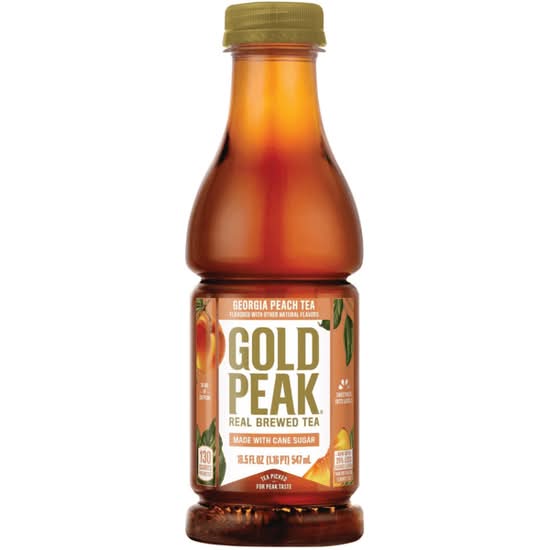 Gold Peak Georgia Peach Tea 18.5 fl oz Bottle
