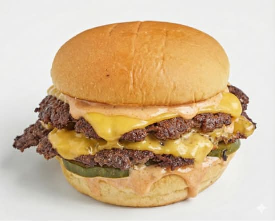 Cleo's Double Cheeseburger