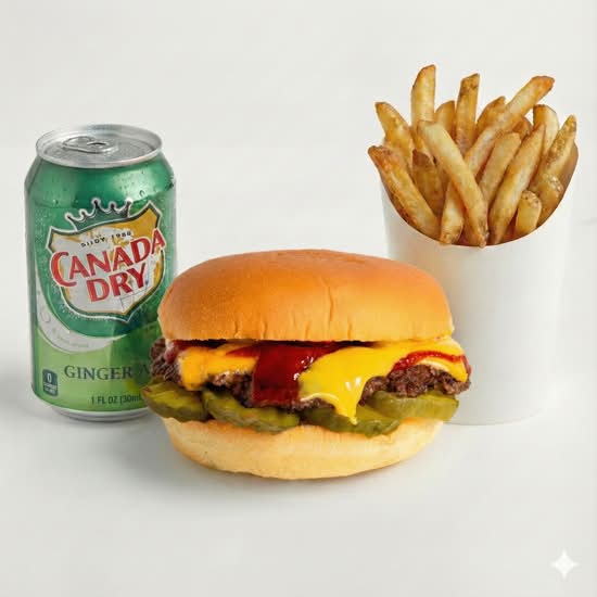 Classic Cheeseburger Combo