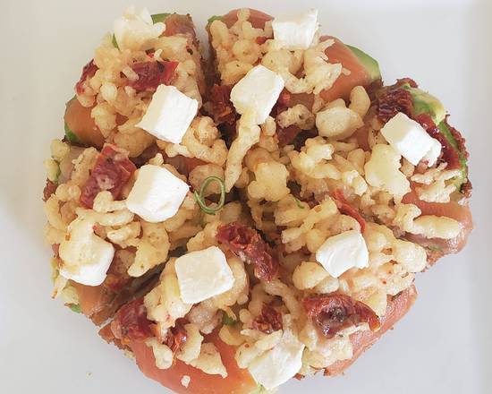 Sushi pizza au fromage / Cheese Sushi Pizza