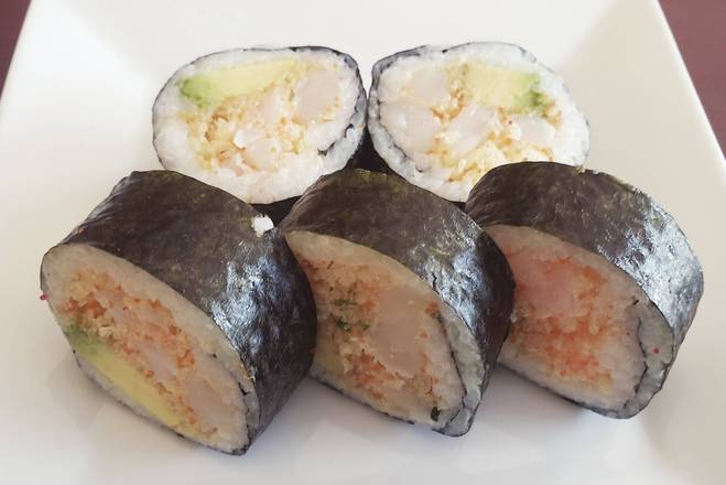 Futomaki au pétoncle épicé / Spicy Scallop Futomaki