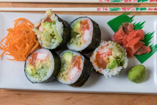 Futomaki kamikaze au saumon / Salmon Kamikaze Futomaki